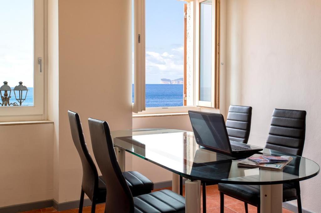 Panoramic Bastioni Sea View Apartment Alghero Exterior foto