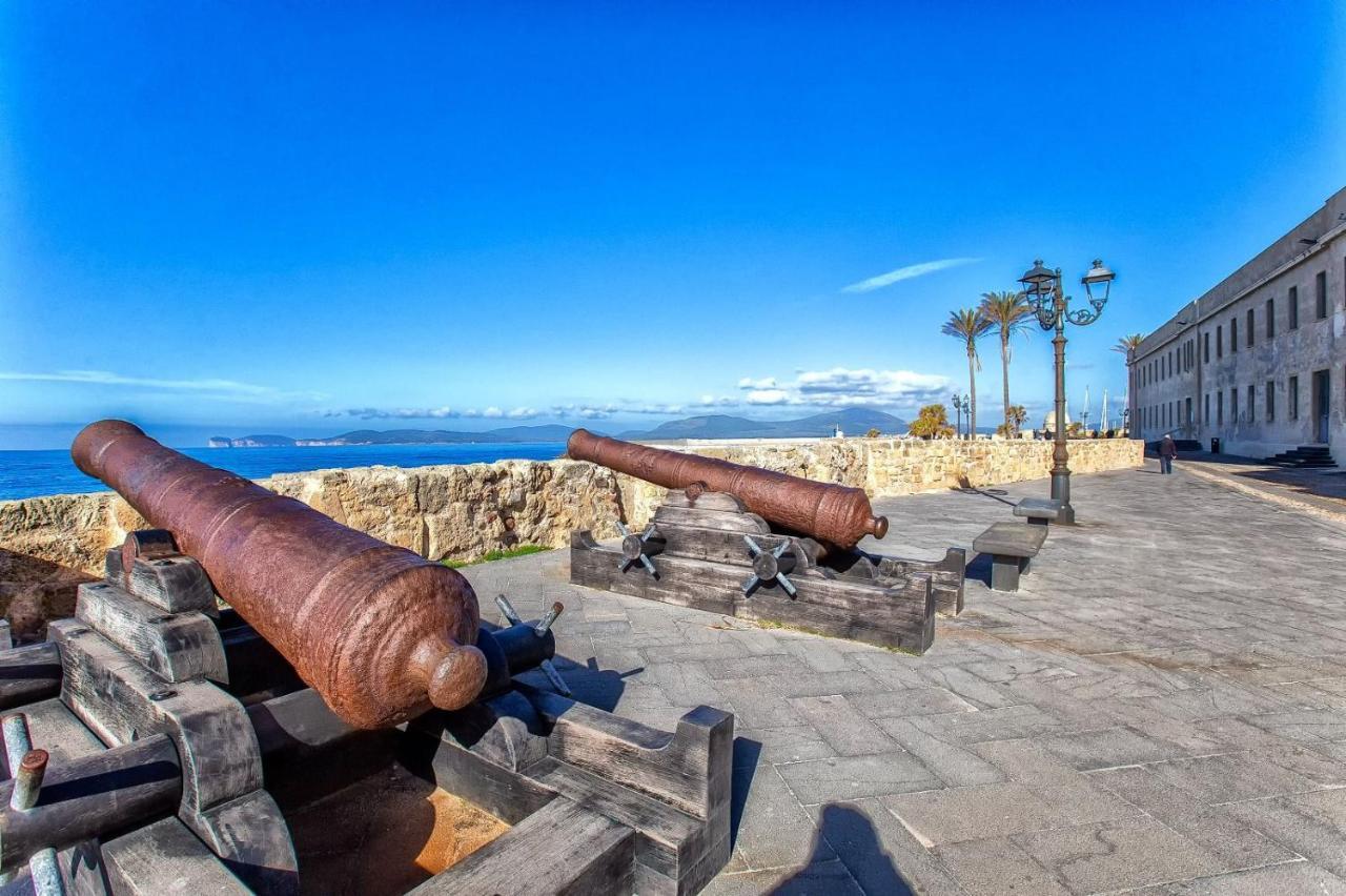 Panoramic Bastioni Sea View Apartment Alghero Exterior foto