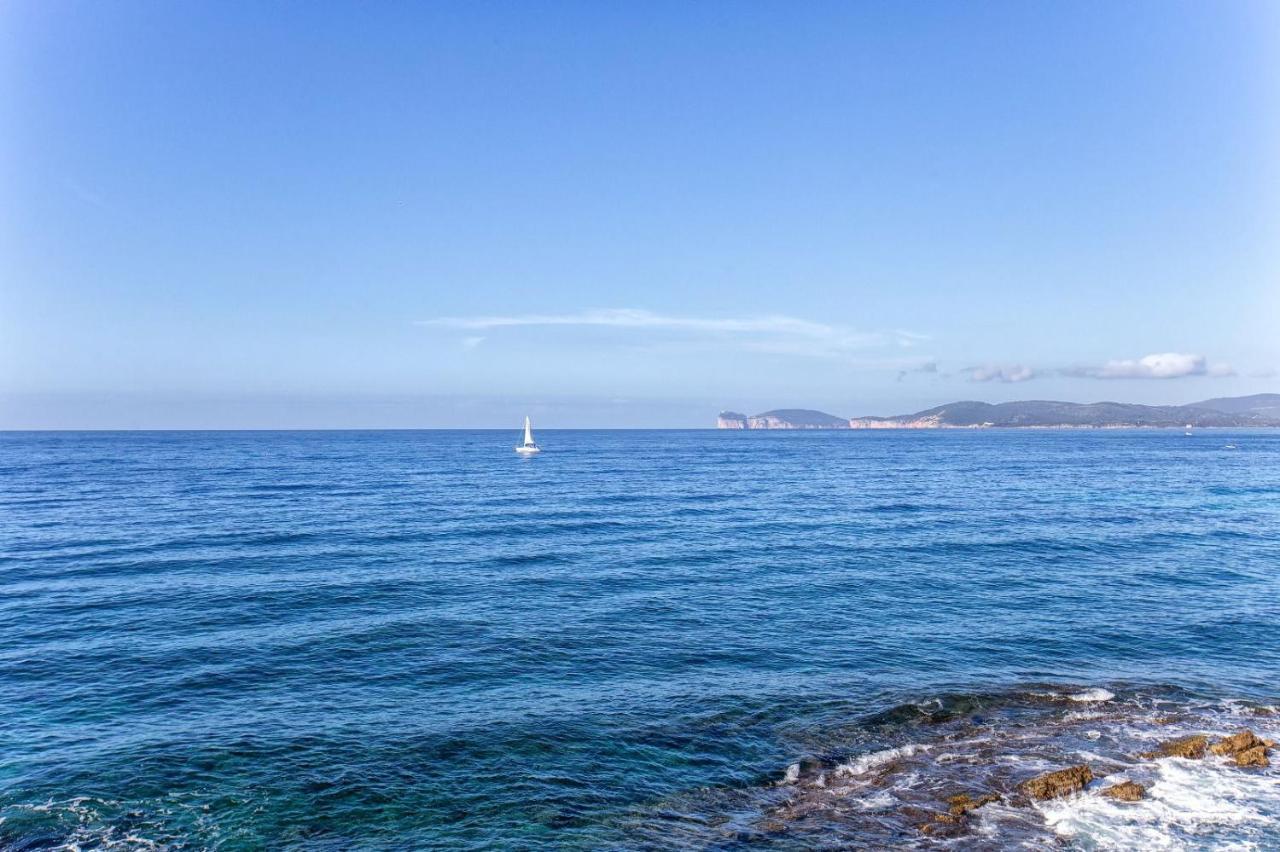 Panoramic Bastioni Sea View Apartment Alghero Exterior foto