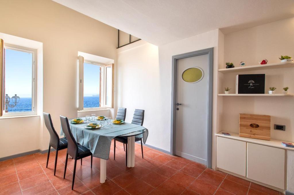 Panoramic Bastioni Sea View Apartment Alghero Exterior foto