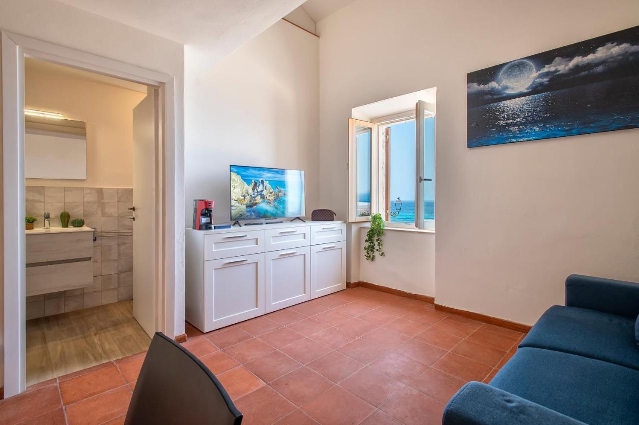Panoramic Bastioni Sea View Apartment Alghero Exterior foto