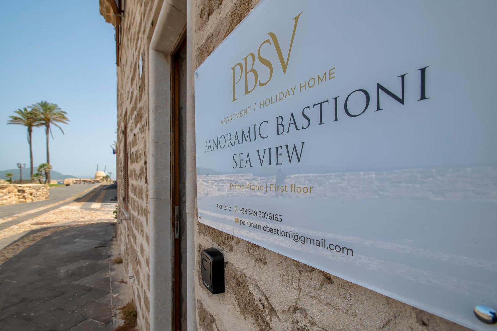 Panoramic Bastioni Sea View Apartment Alghero Exterior foto