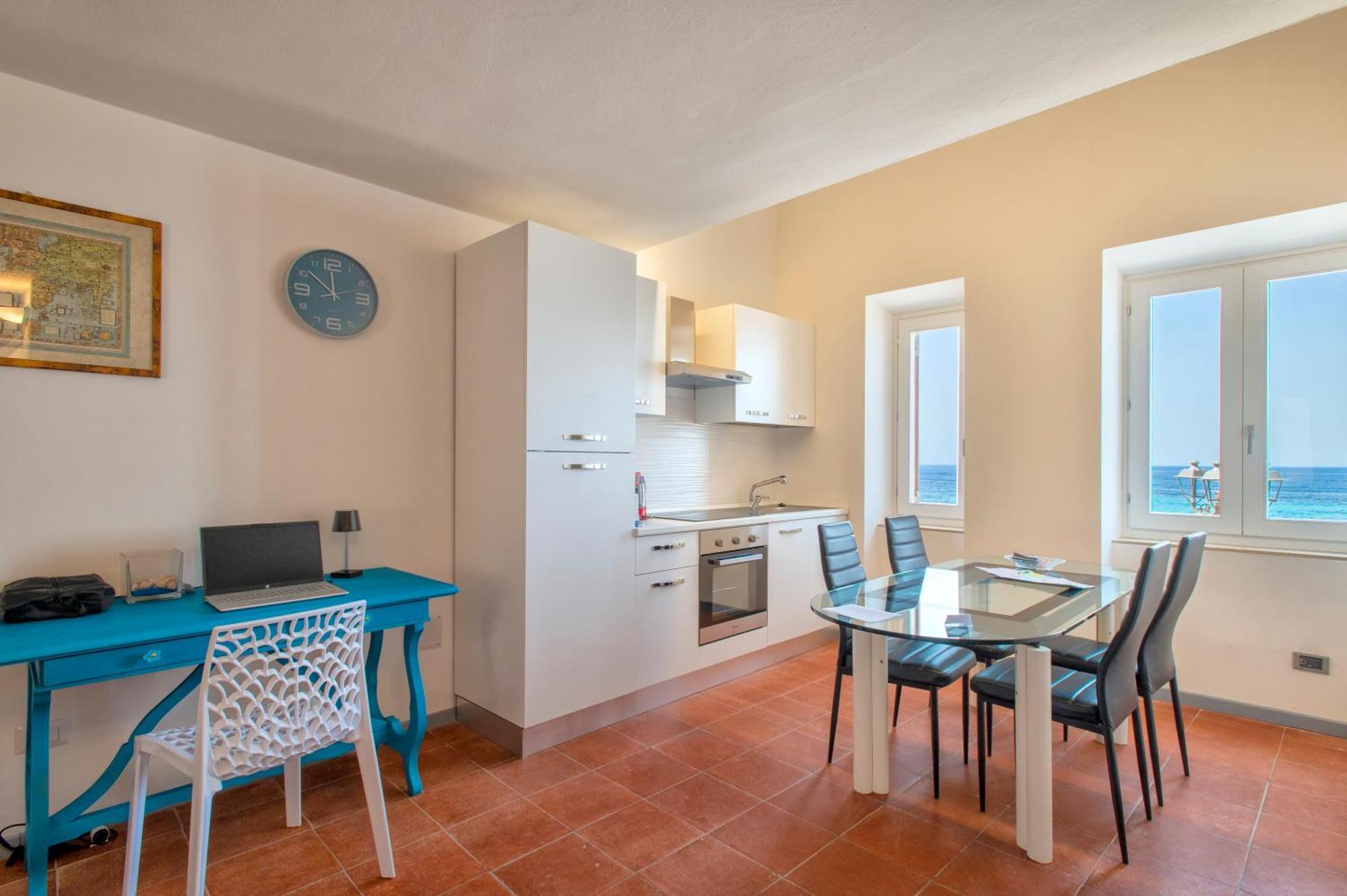 Panoramic Bastioni Sea View Apartment Alghero Exterior foto